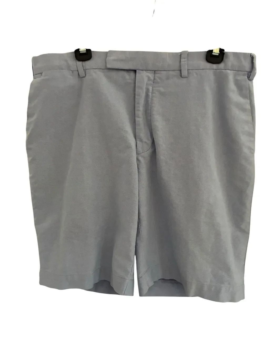 Polo by Ralph Lauren Light Gray Flat-Front Men's Shorts Size 35